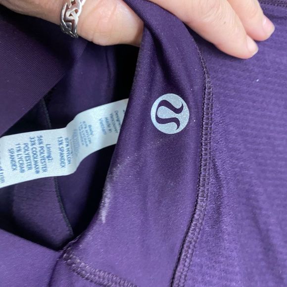 Lululemon Athletica NWT Push Ur Limits Tank Purple Size 12, MSRP $58 - Picture 7 of 10